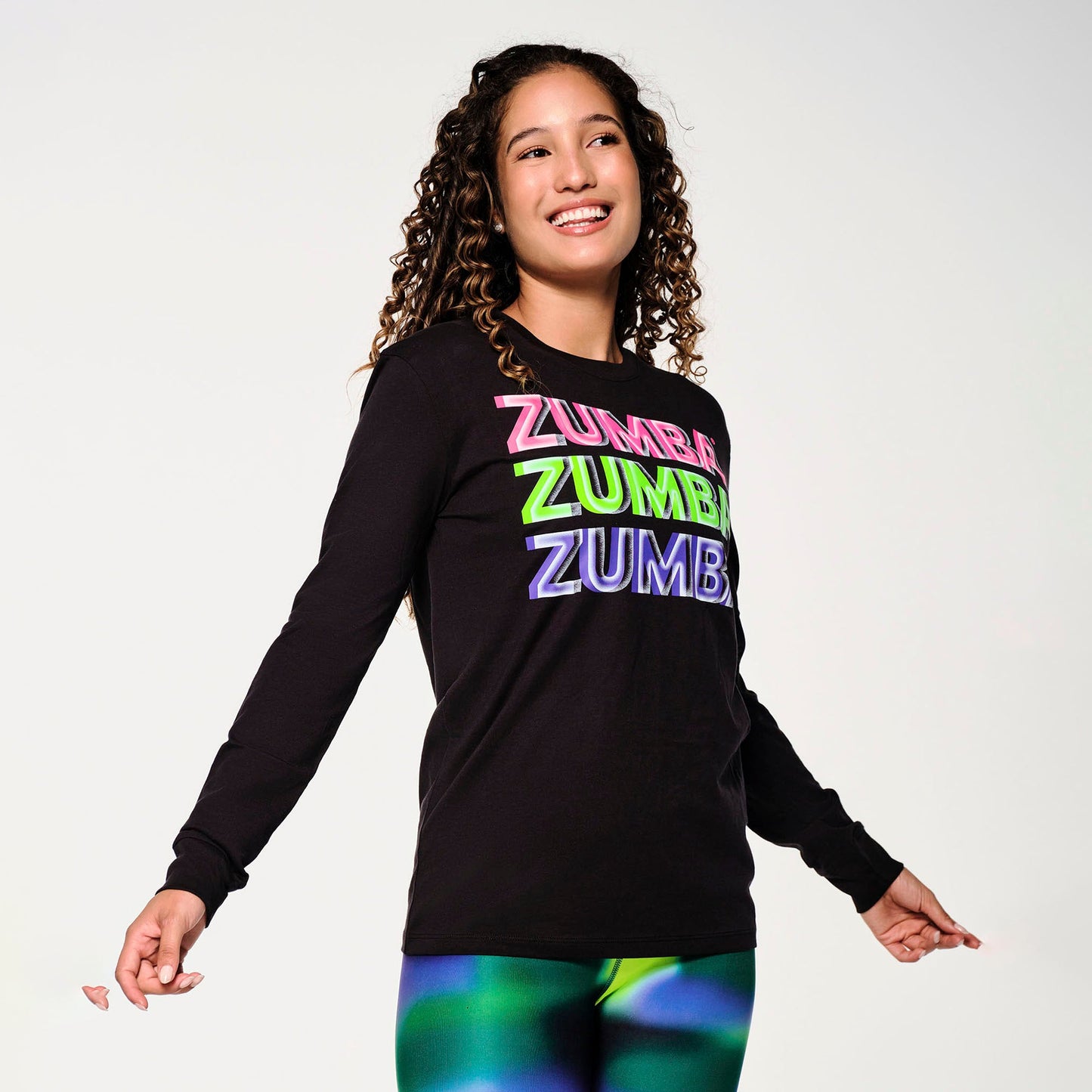 Zumba Glow Long Sleeve Tee