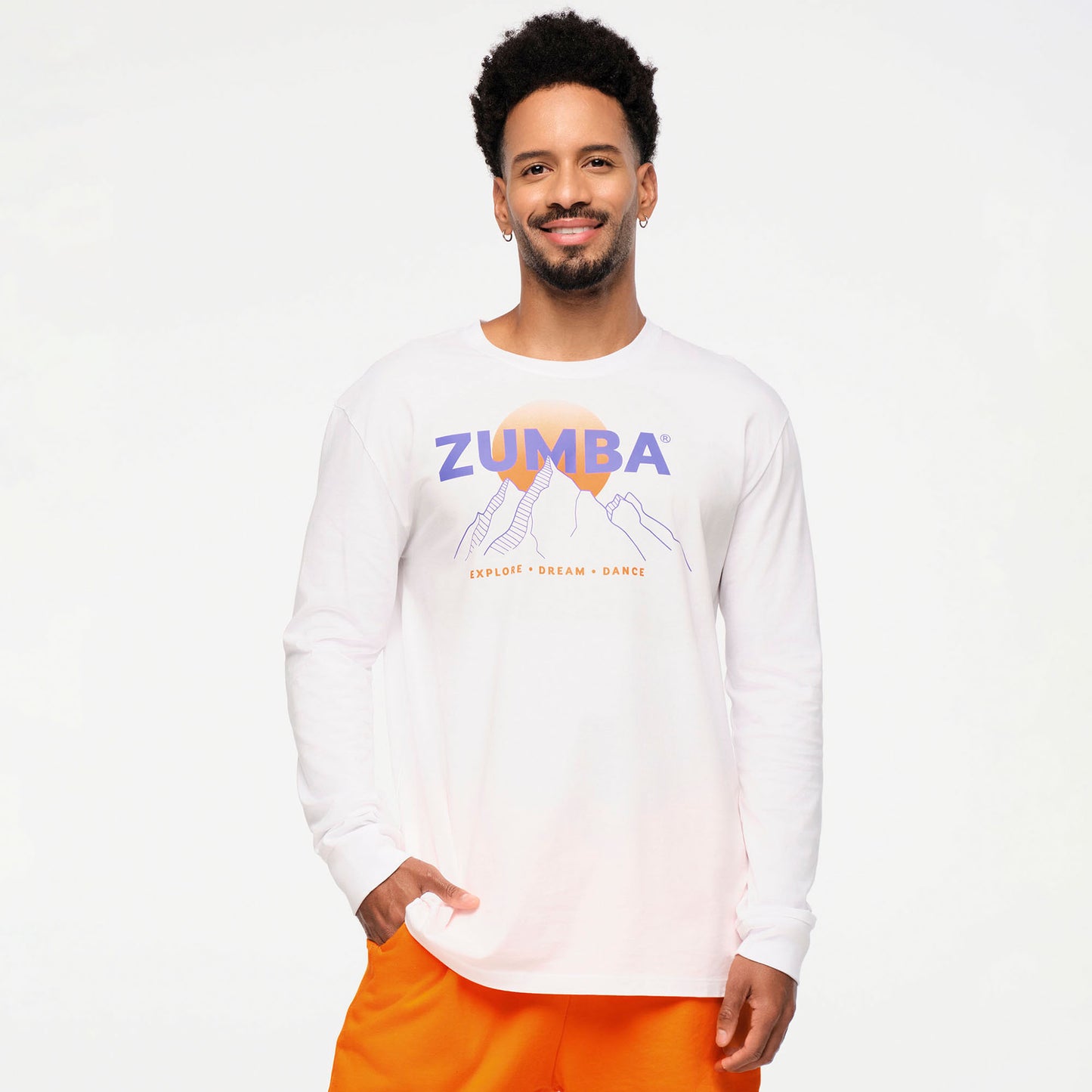 Zumba Explore Unisex Long Sleeve Tee