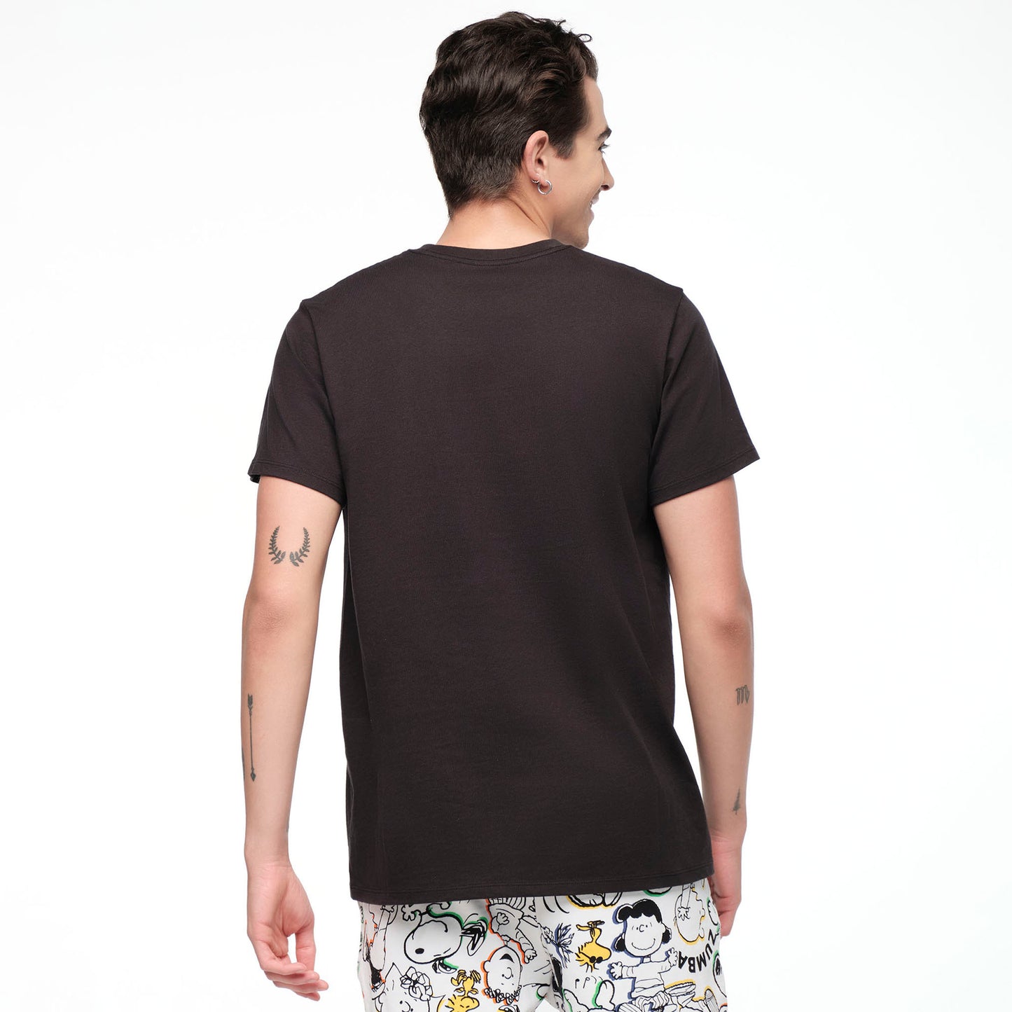 Zumba X Peanuts Crew Neck Tee - Black