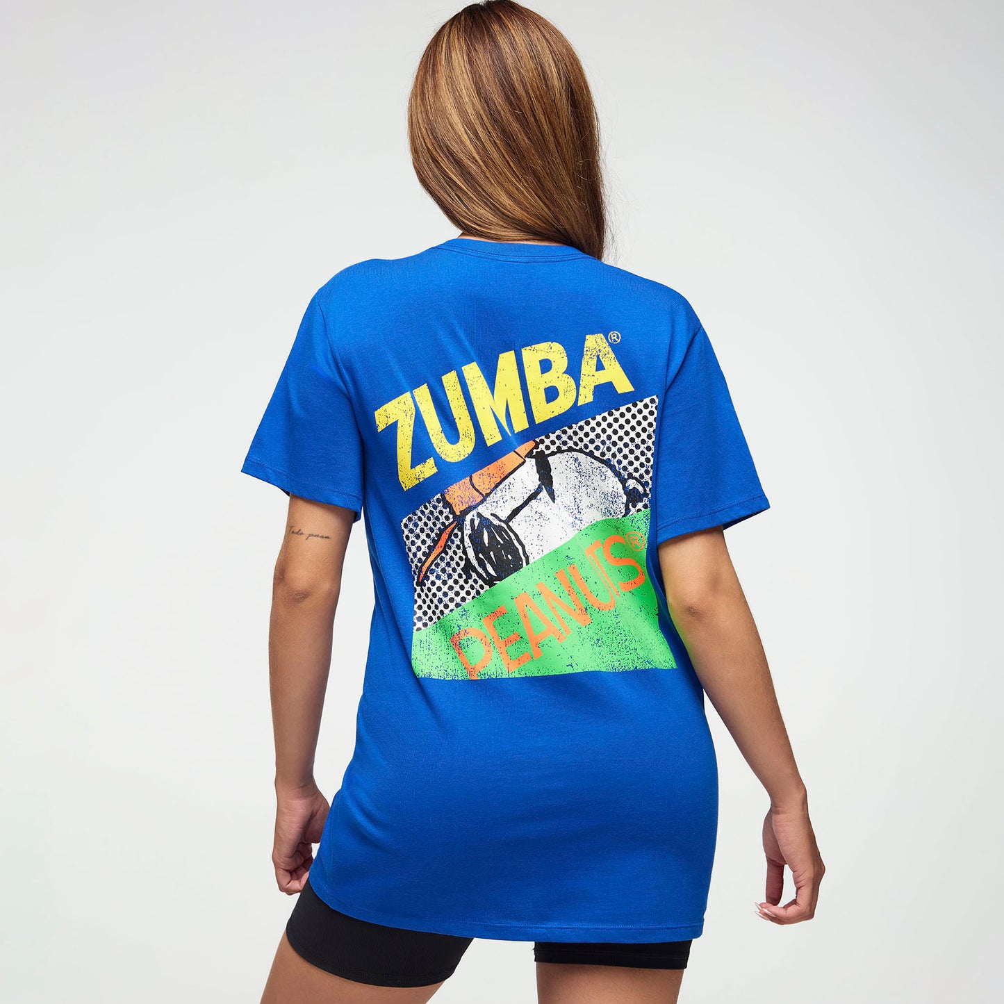 Zumba X Peanuts Crew Neck Tee - Blue