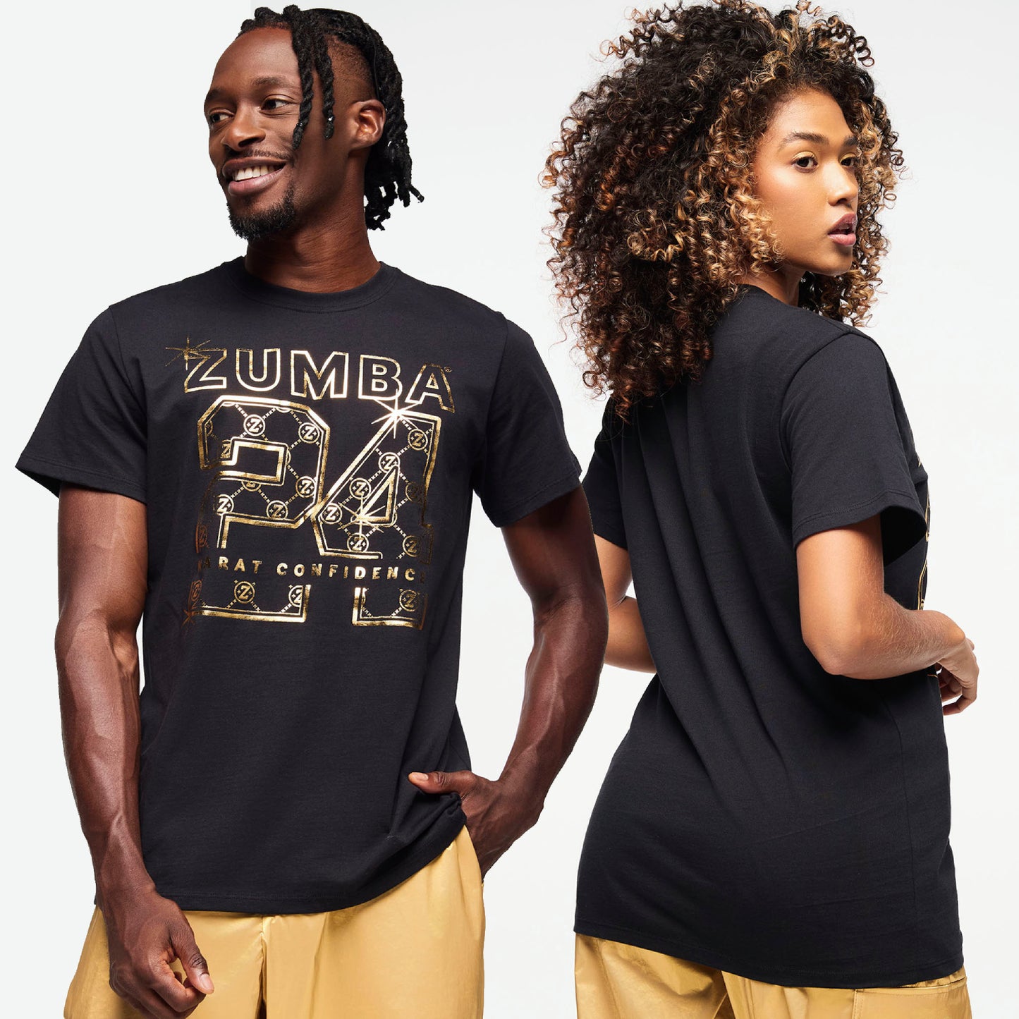 Zumba 24K Crew Neck Tee