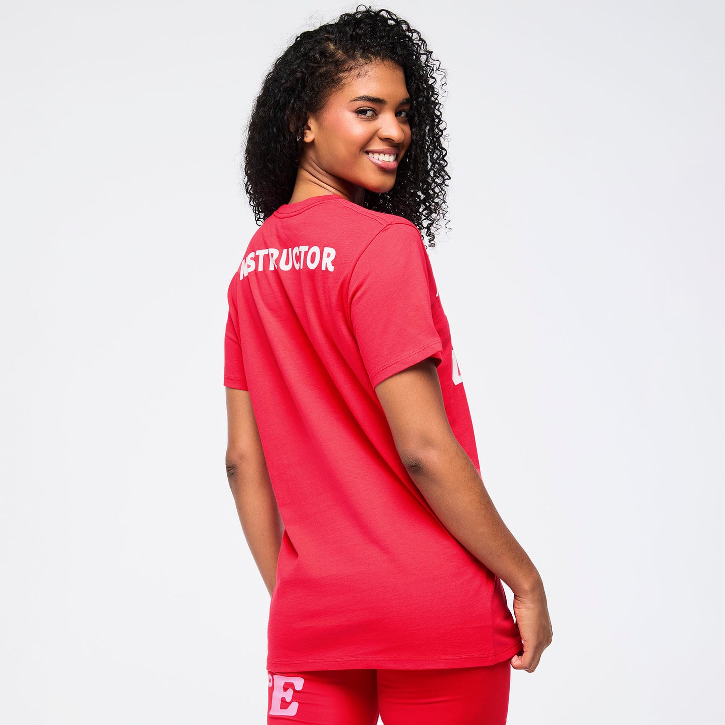 Zumba Love Crew Neck Tee - Red