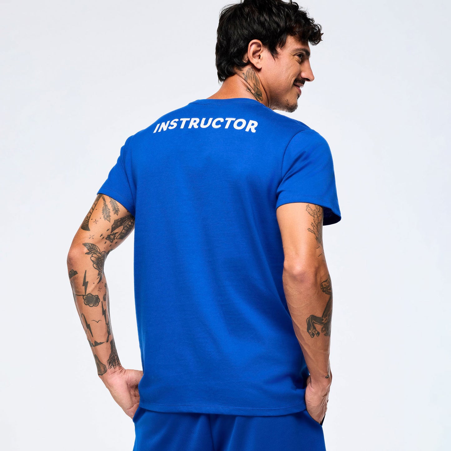 Victory Crew Neck Tee - Blue