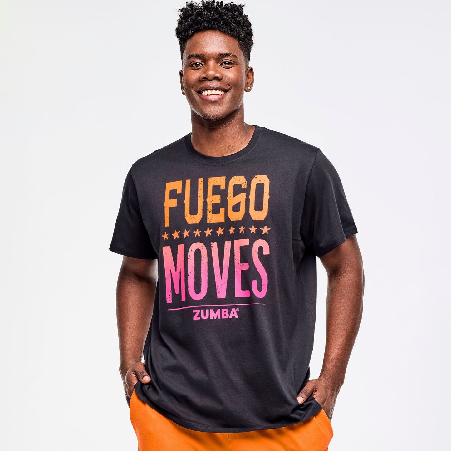 Zumba Libre Instructor Crew Neck Tee - Bold Black