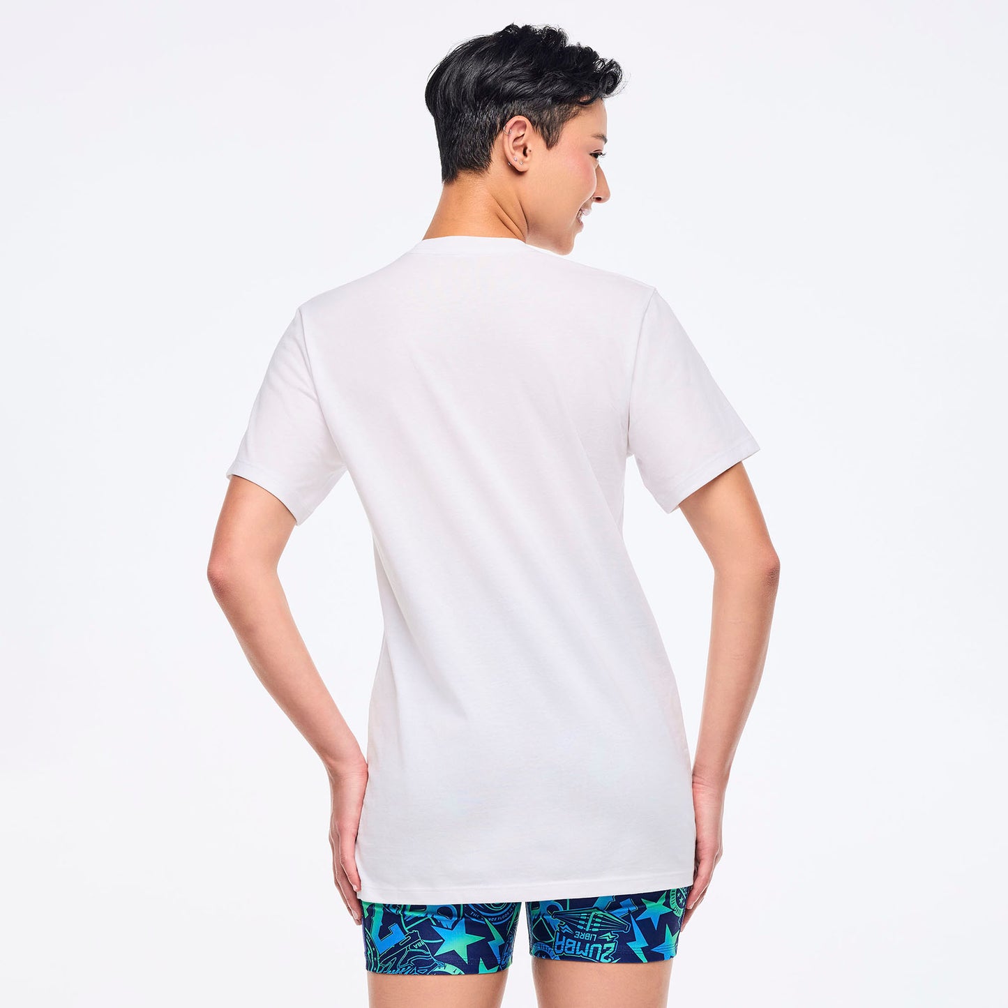 Zumba Libre Crew Neck Tee - Wear It Out White