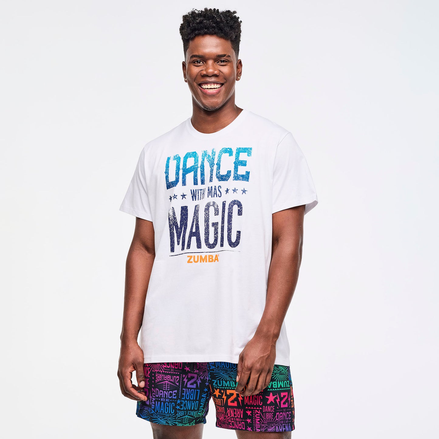 Zumba Libre Crew Neck Tee - Wear It Out White