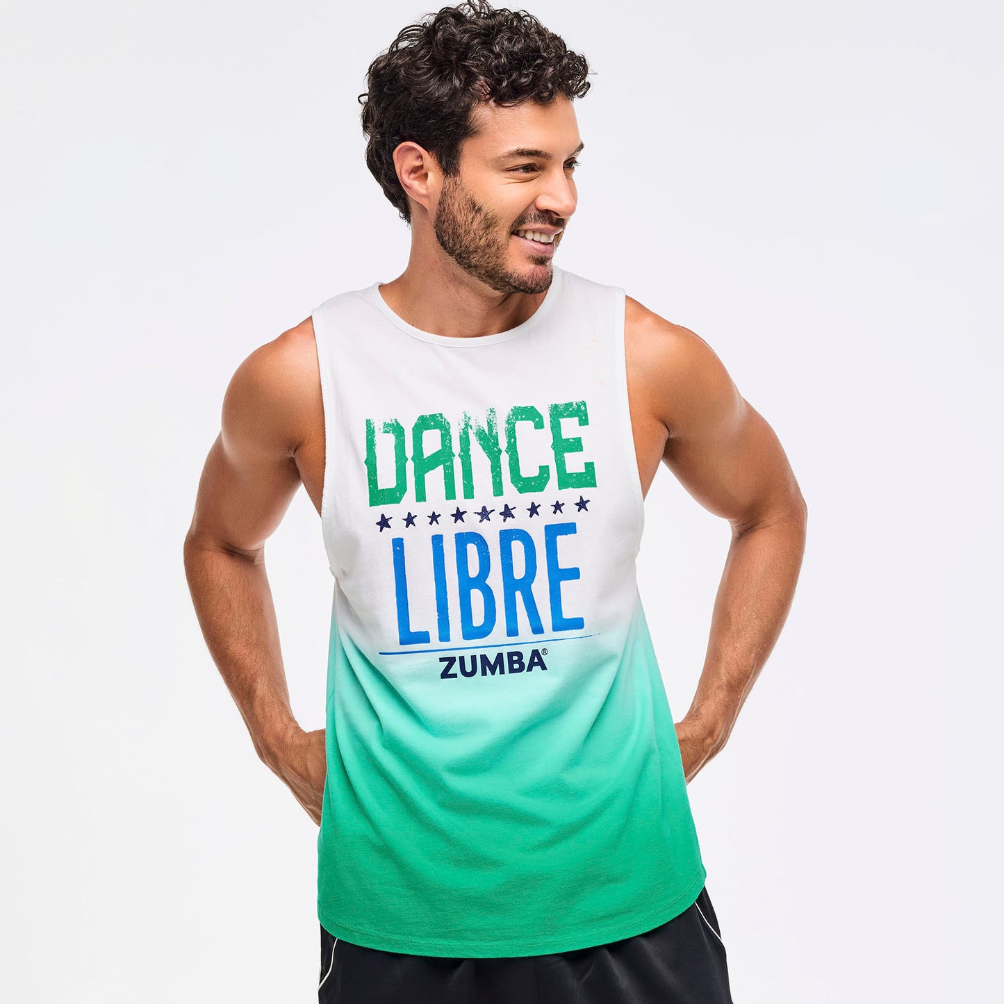 Zumba Libre Muscle Tank - Groove With Me Green