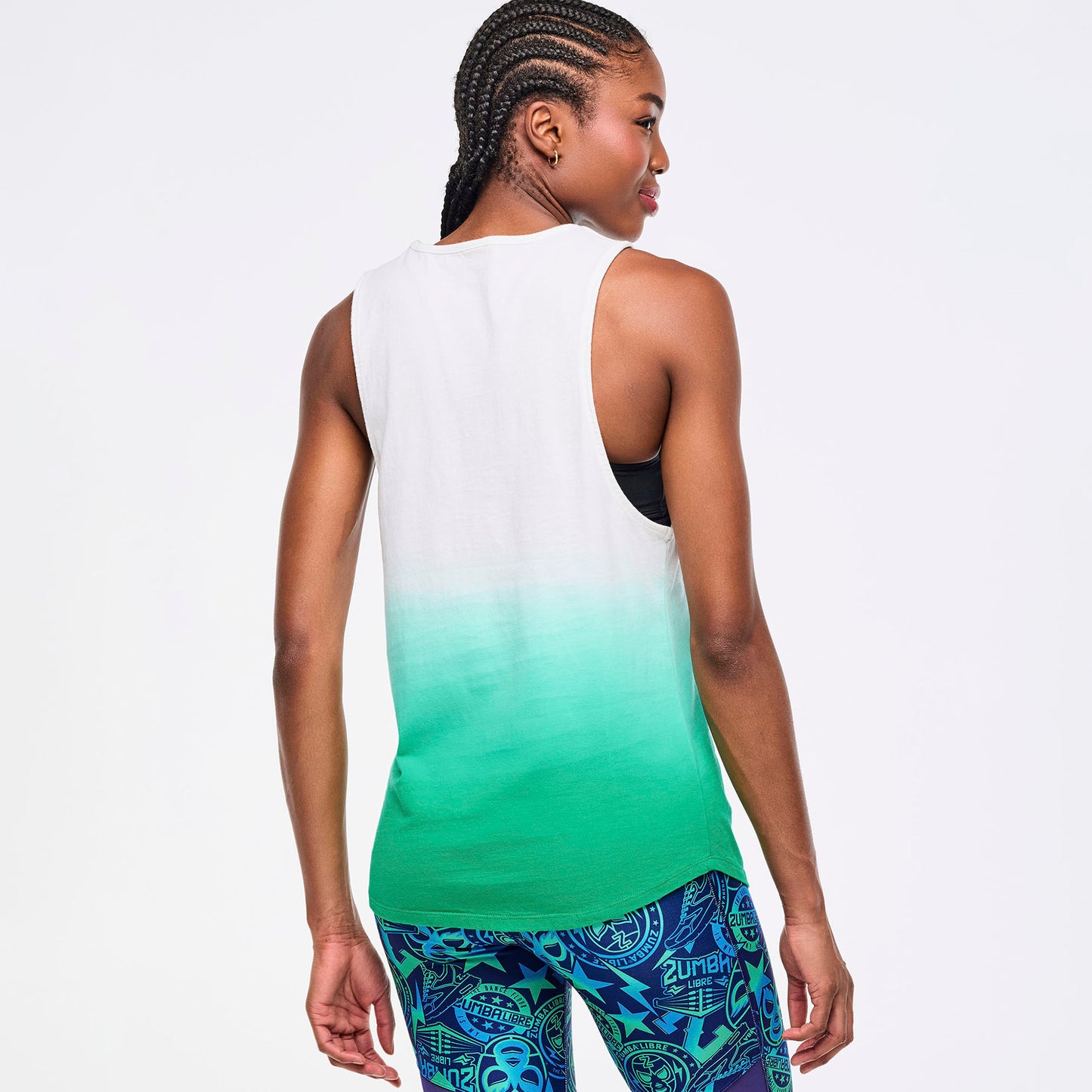 Zumba Libre Muscle Tank - Groove With Me Green