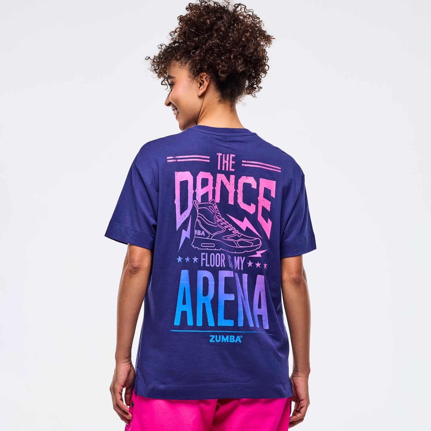 Zumba Libre Oversized Crew Neck Top