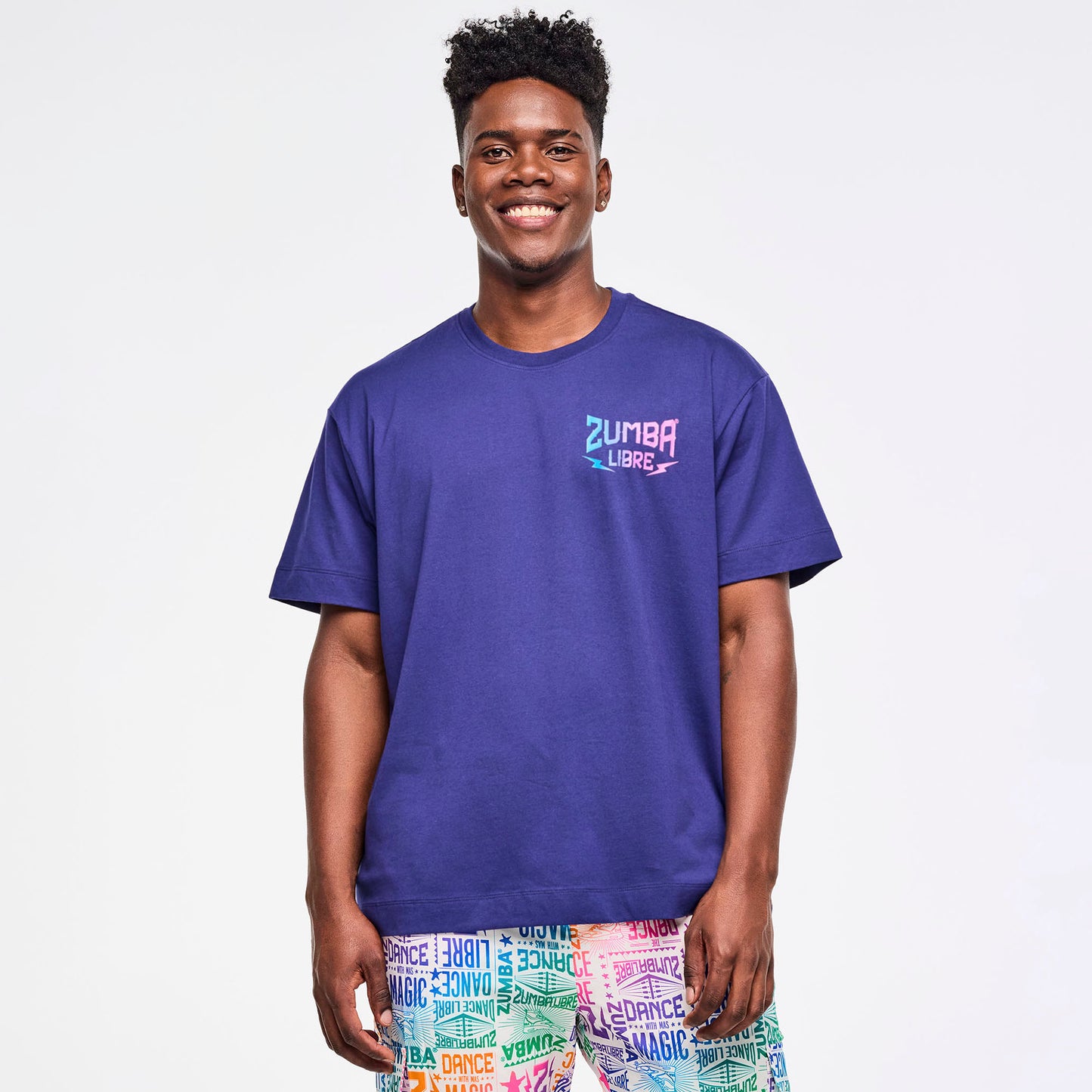 Zumba Libre Oversized Crew Neck Top