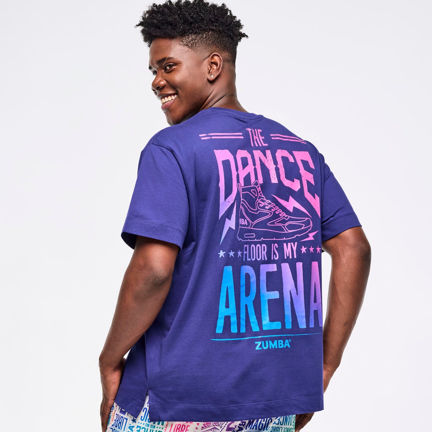 Zumba Libre Oversized Crew Neck Top