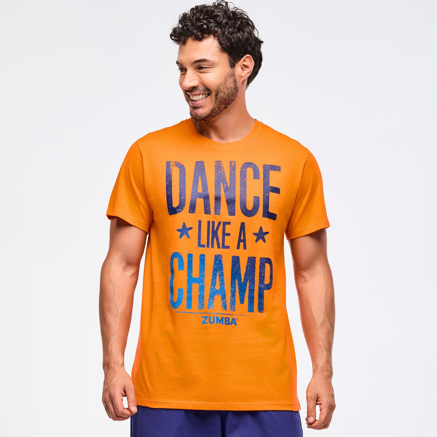 Zumba Libre Crew Neck Tee - Orange Punch
