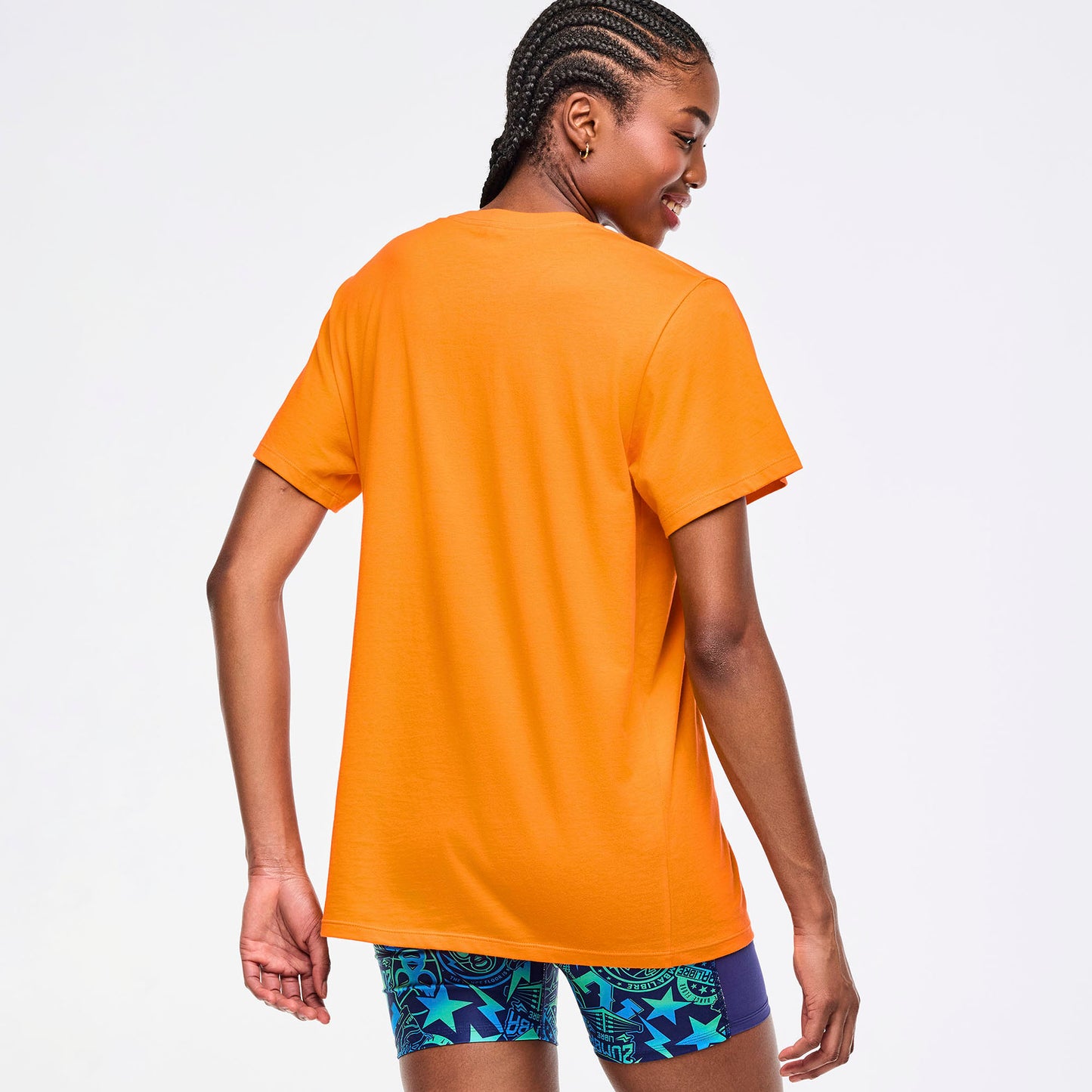 Zumba Libre Crew Neck Tee - Orange Punch