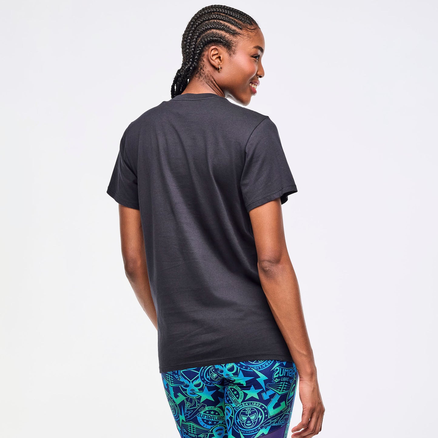 Zumba Libre Crew Neck Tee 2.0 - Bold Black