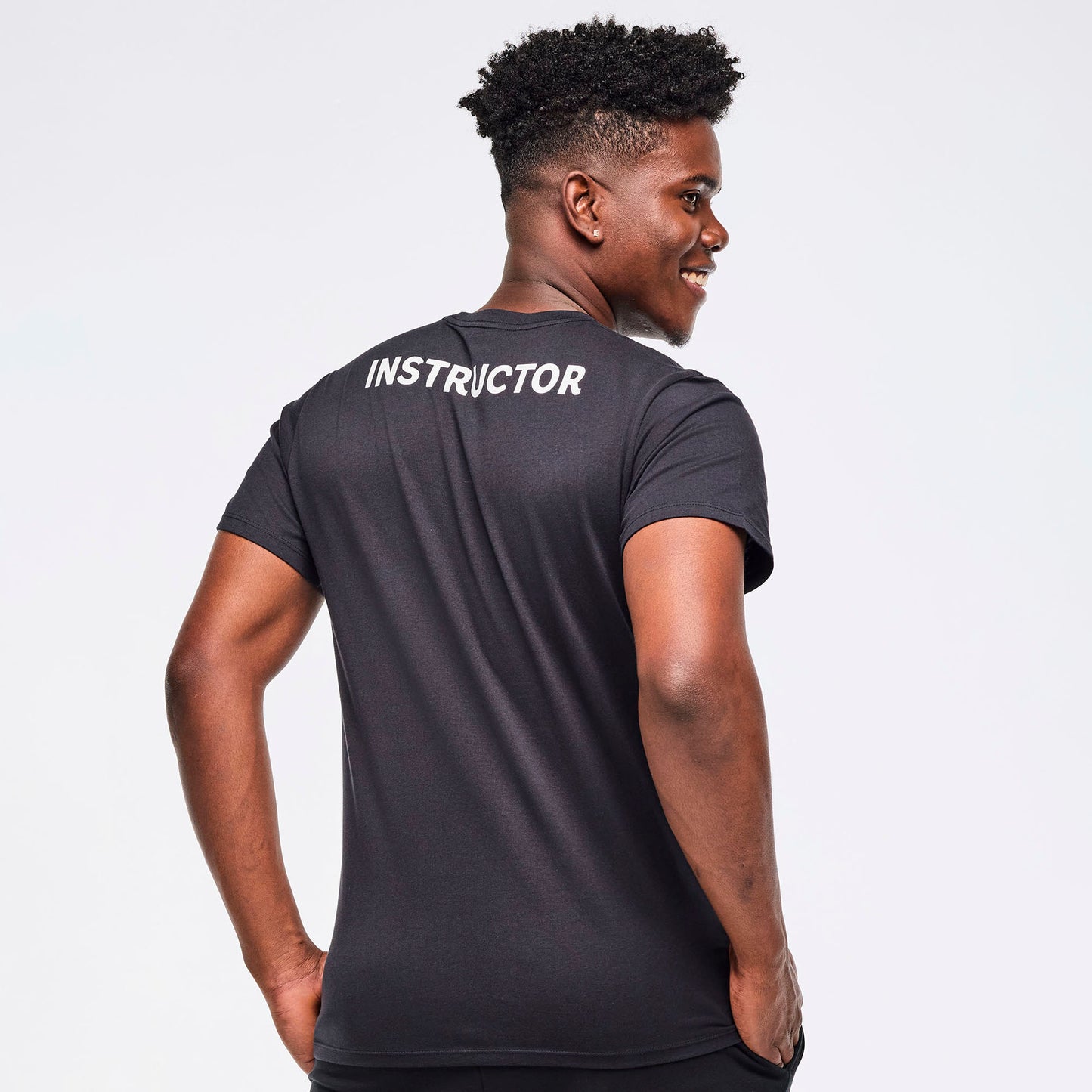 Zumba Crew Neck Instructor Tee - Bold Black