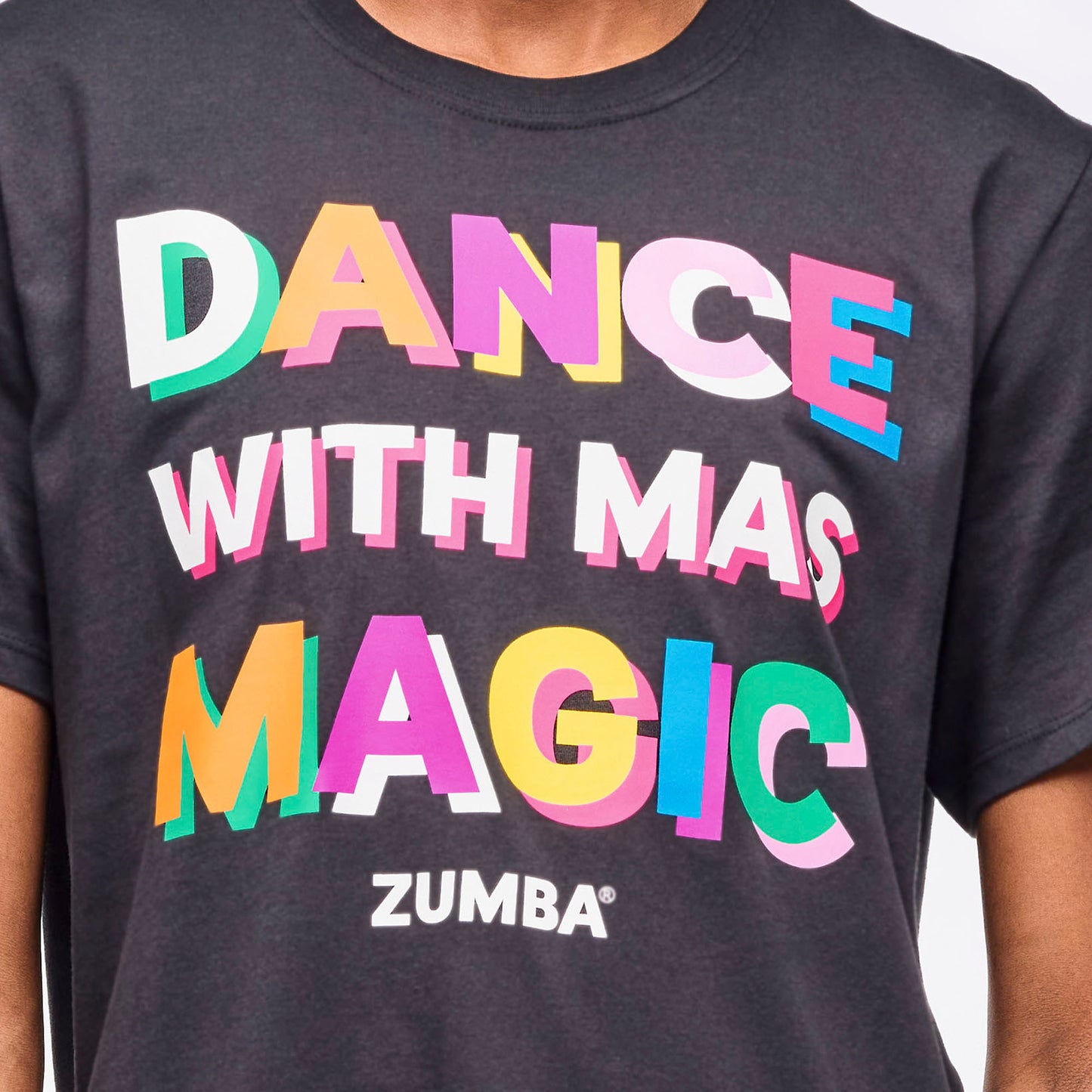 Zumba Crew Neck Instructor Tee - Bold Black
