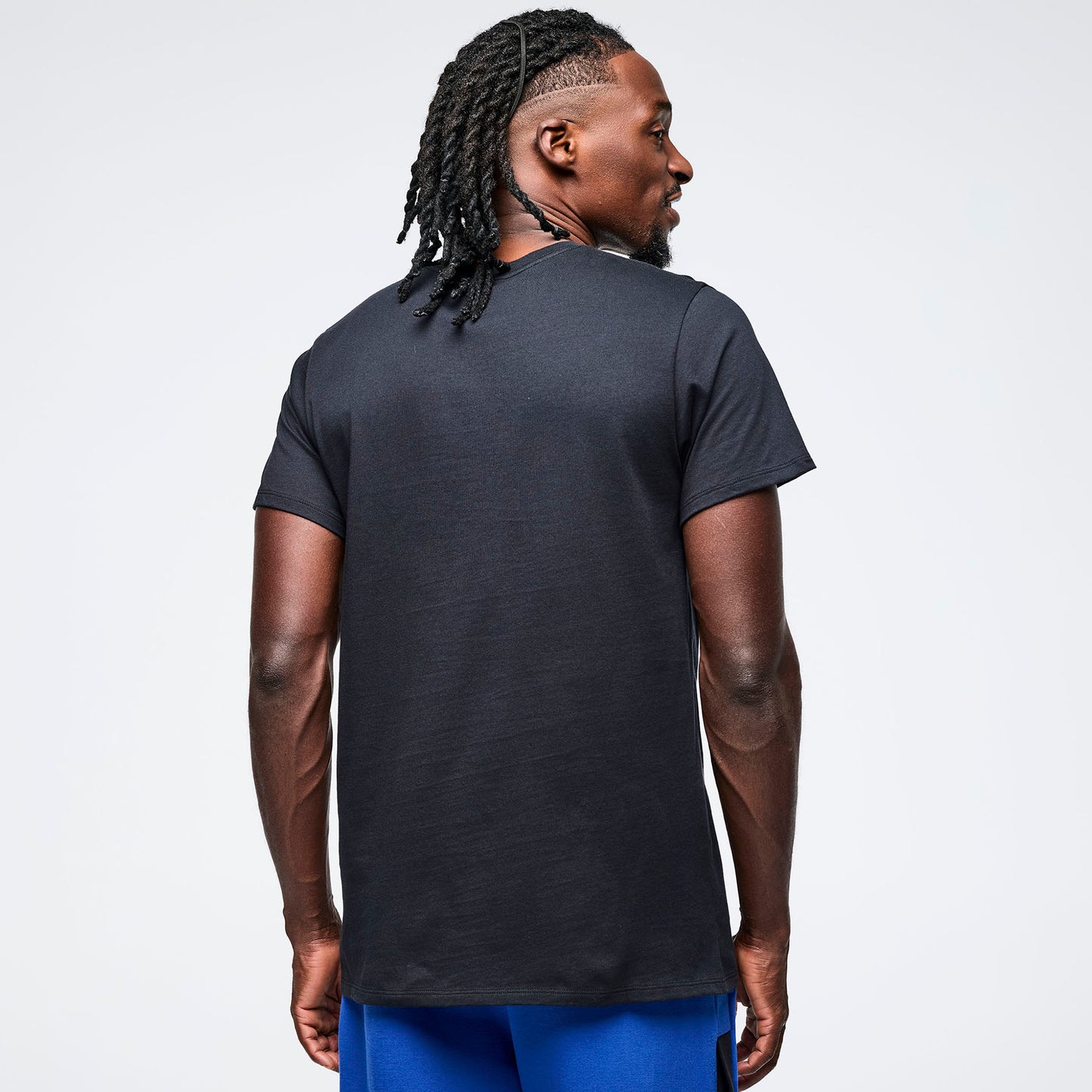 Eastern Flavor Crew Neck Tee - Black Z3T000361