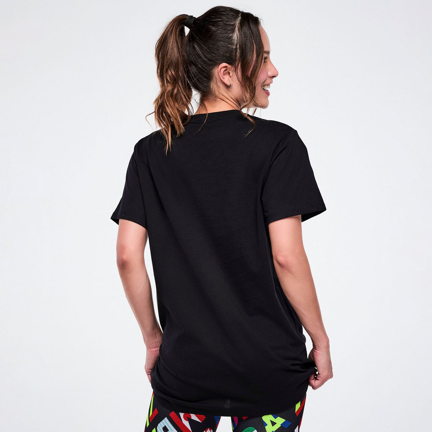 Worldwide Unisex Crew Neck Tee - Black Z3T000398