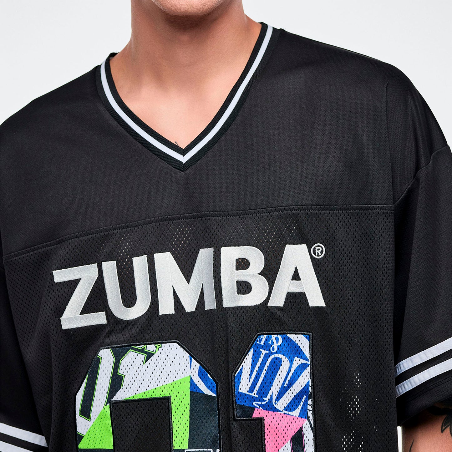 Dale-Z Oversized Sports Jersey Z3T000444