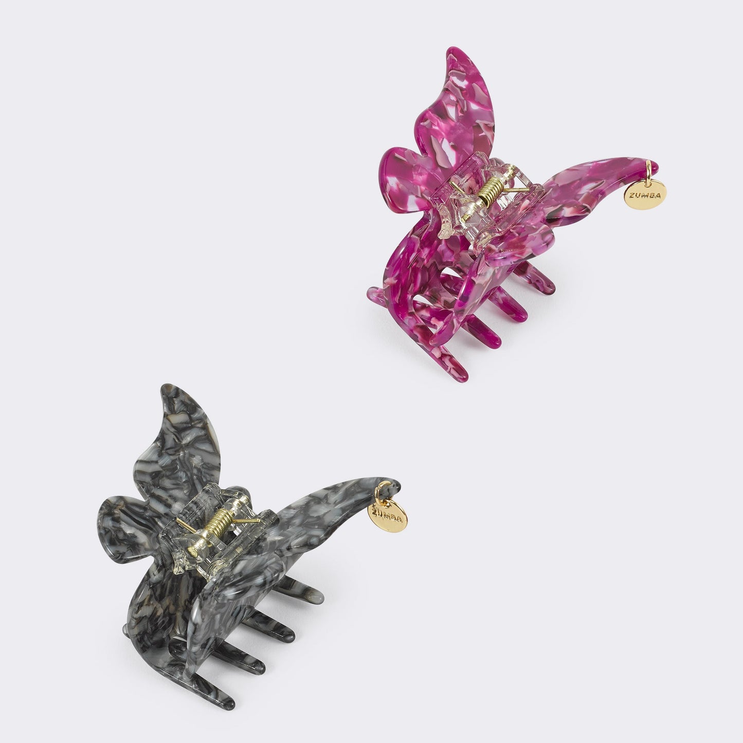 Zumba Butterfly Clips 2PK Z0A000118