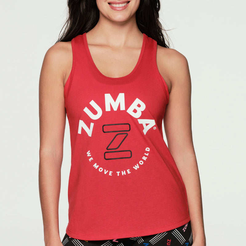 Zumba Move The World Tank