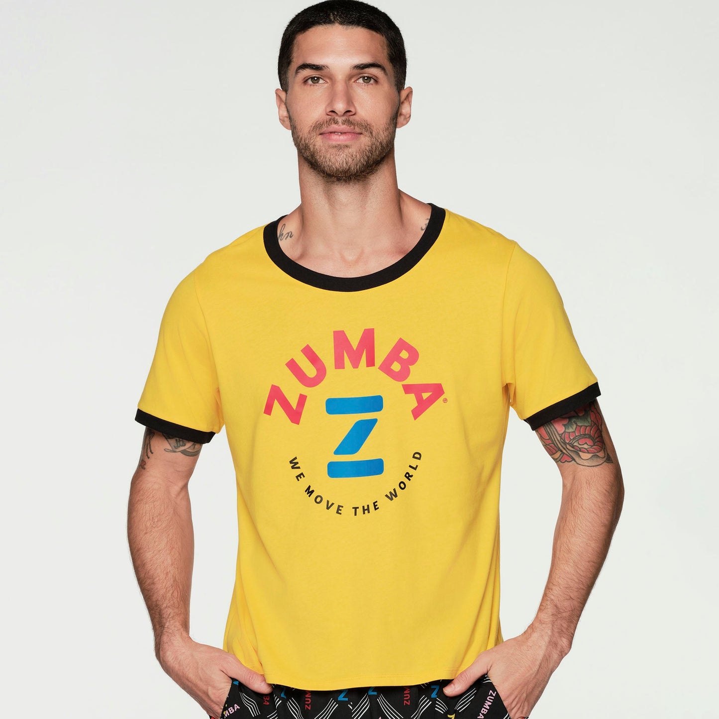 Zumba Retro Ringer Tee