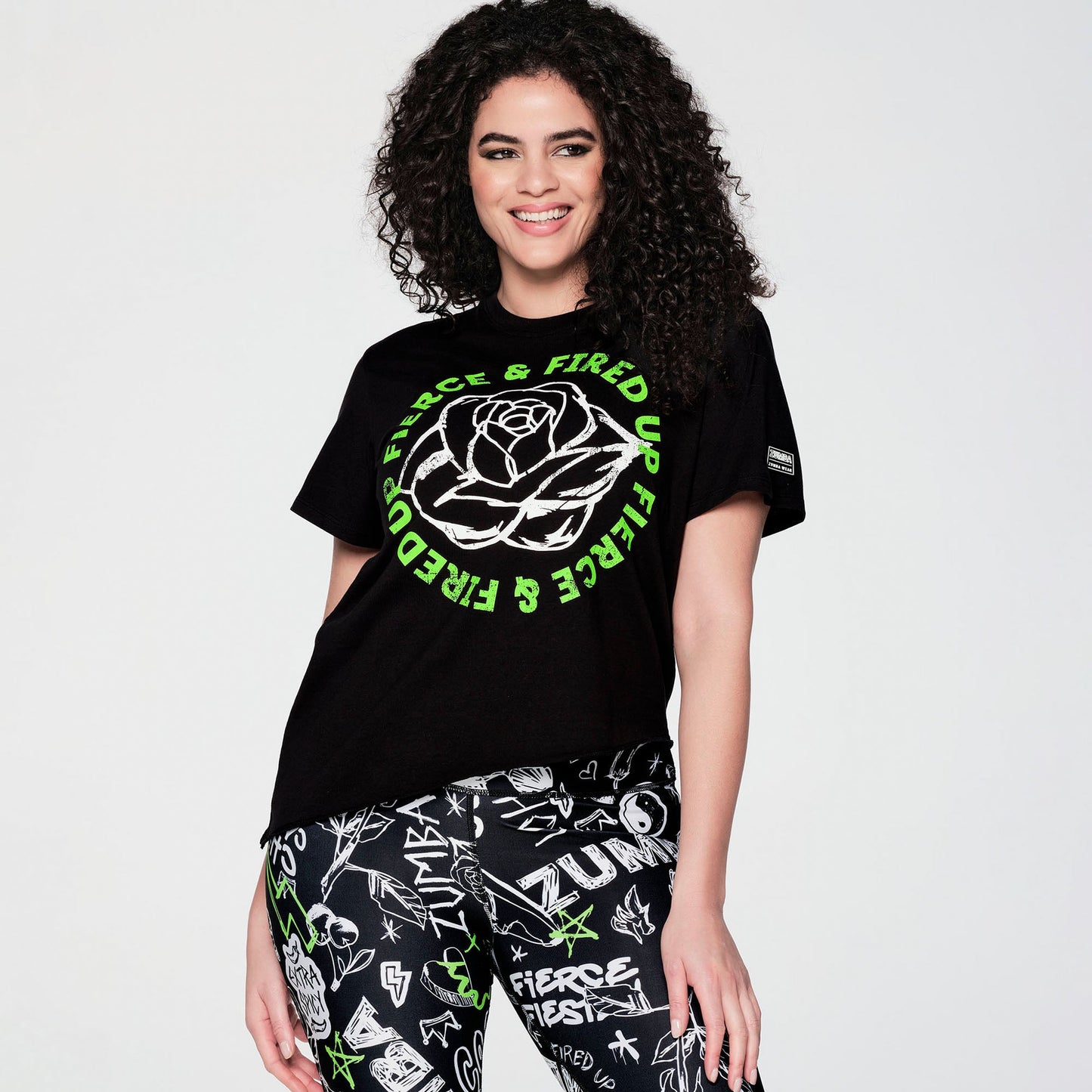 Fierce And Fired Up Asymmetrical Top