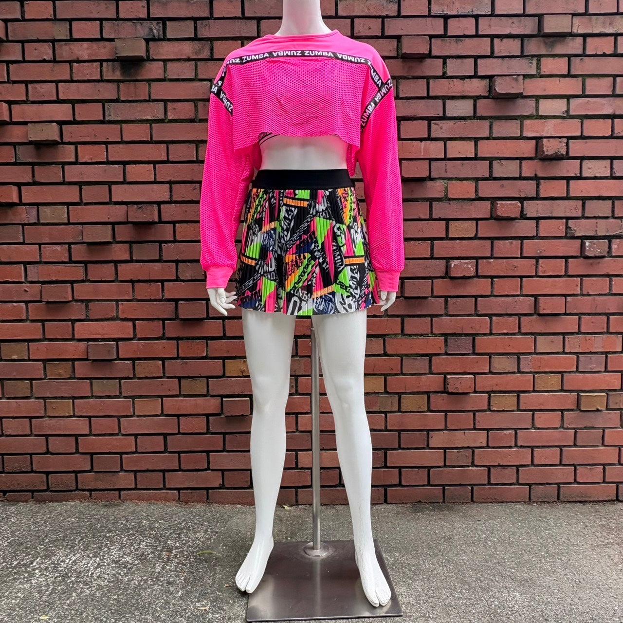 Dale-Z Mesh Pleated Skort Z1B000959