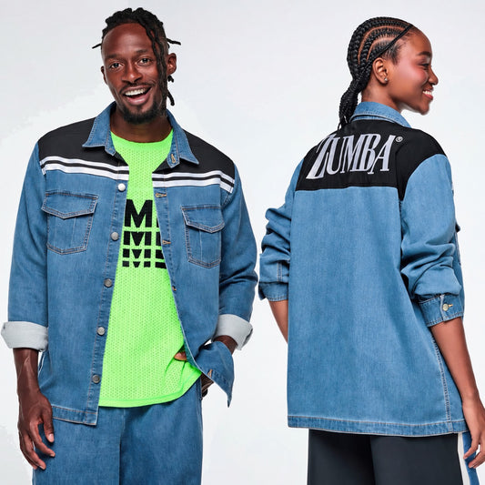 Dale-Z Combo Denim Shacket Z3T000445