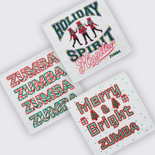 Zumba Holiday Hand Towels 30PK Z0A000184