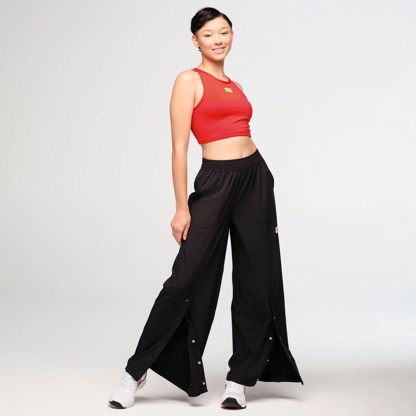Zumba Explore Wide Leg Woven Pants - Bold Black