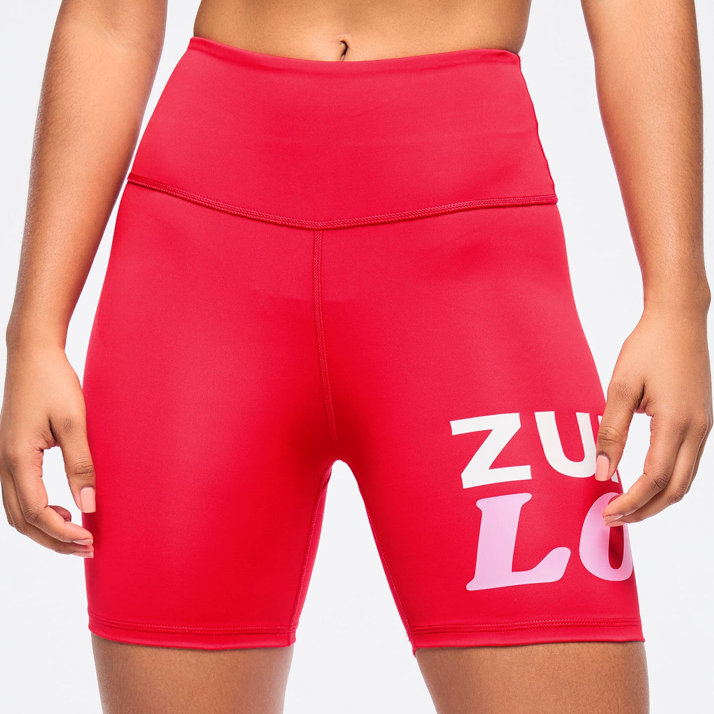 Zumba Love 5.5" High Waisted Biker Shorts