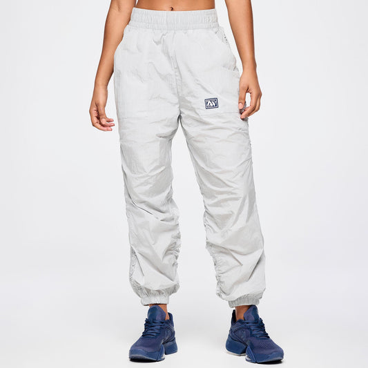 Zumba Out Loud Ruched Side Woven Track Pants