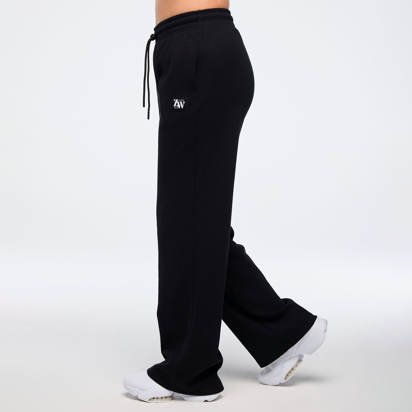 Zumba Haus Straight Leg Knit Waffle Pants