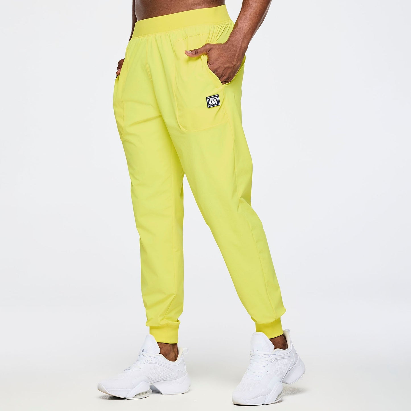 Zumba Out Loud Stretch Woven Slim Ankle Joggers