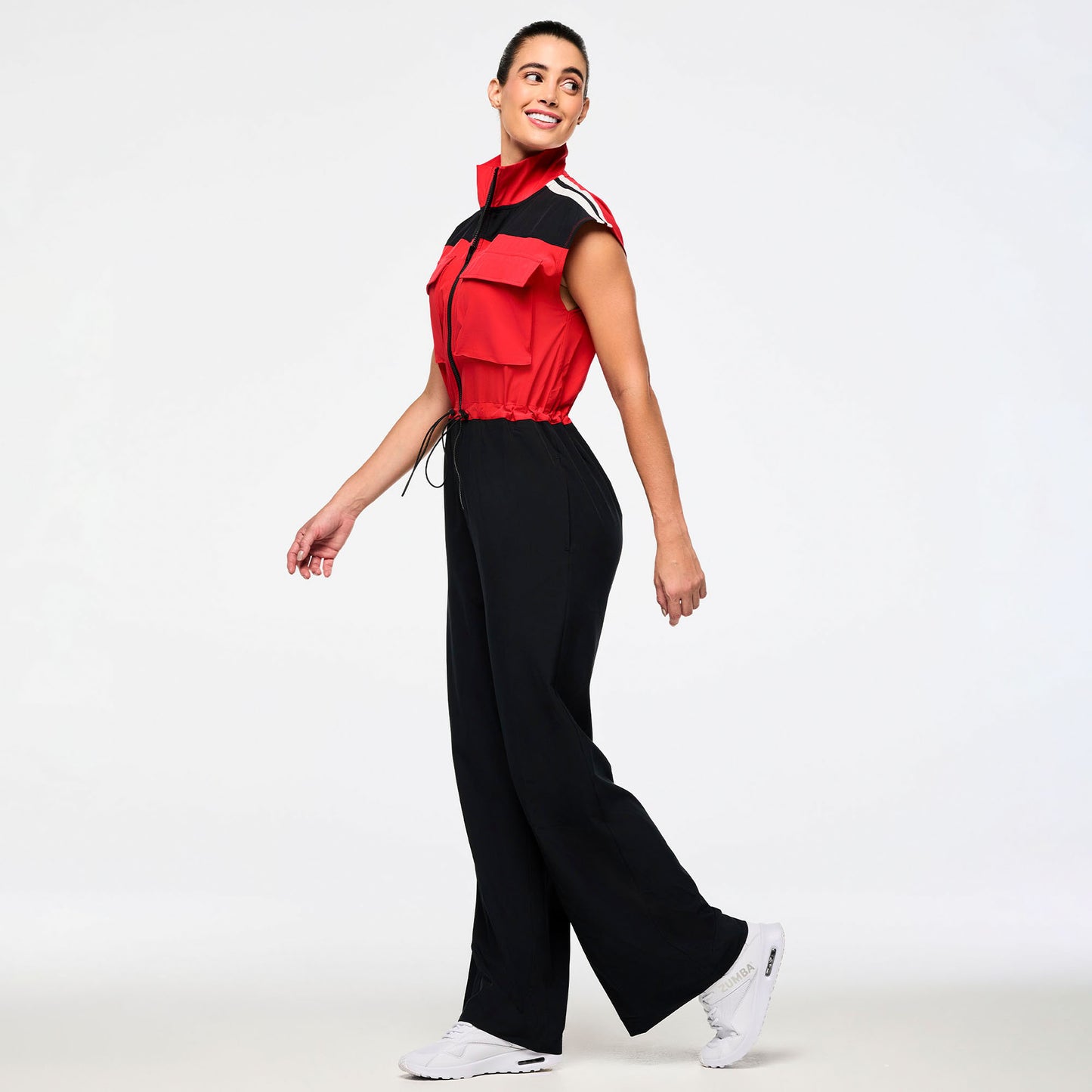 Victory Sleeveless Woven Jumpsuit