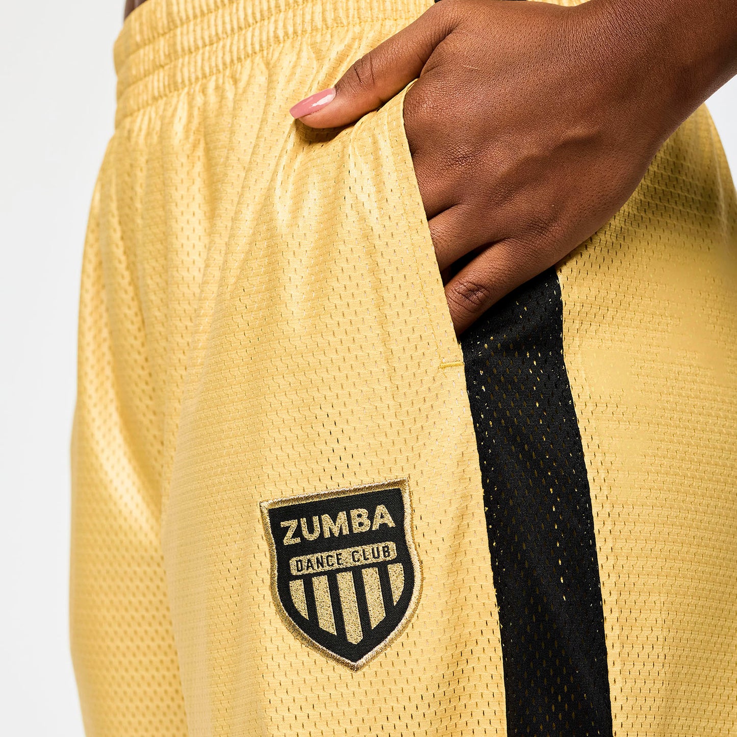 Victory Straight Leg Mesh Pants With Inner Shorts