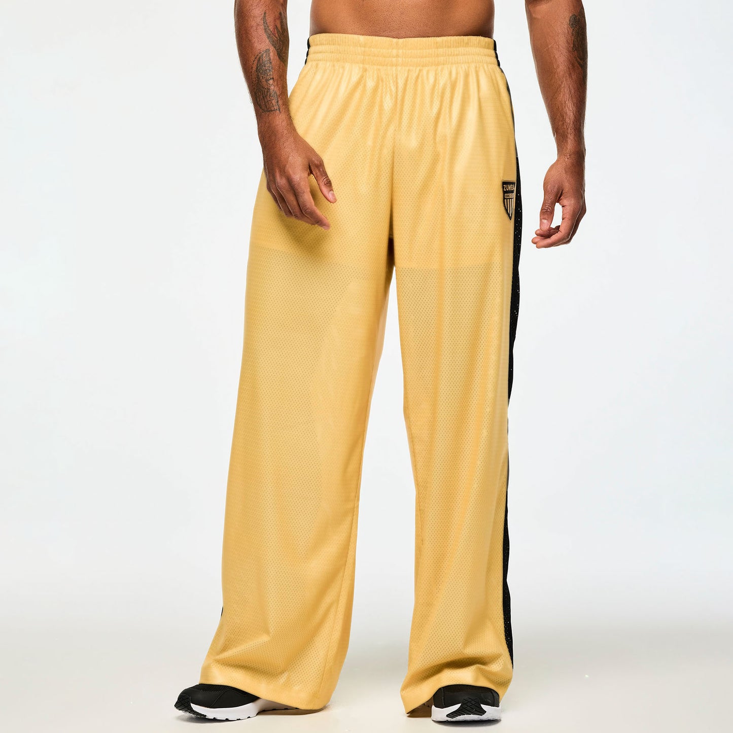 Victory Straight Leg Mesh Pants With Inner Shorts