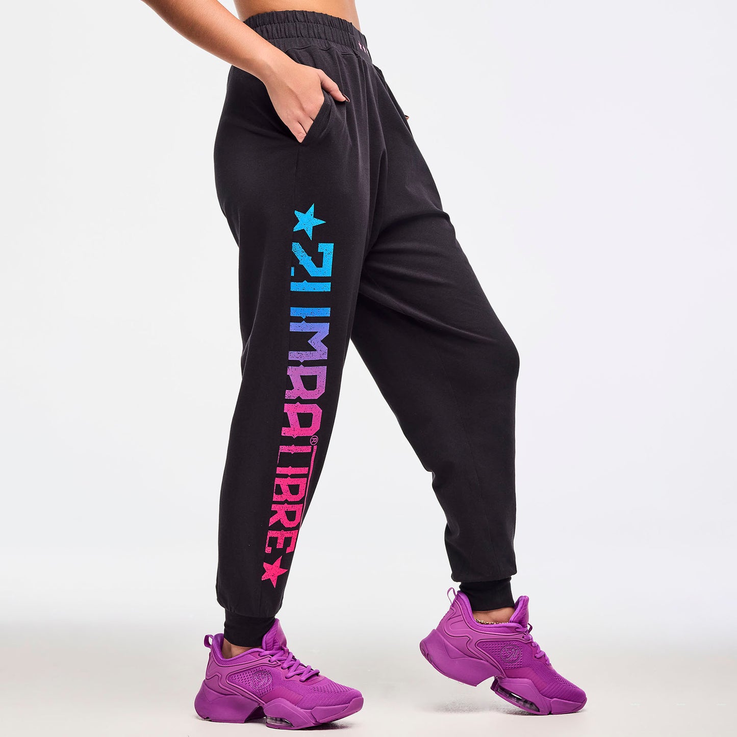 Zumba Libre Knit Drop Crotch Joggers