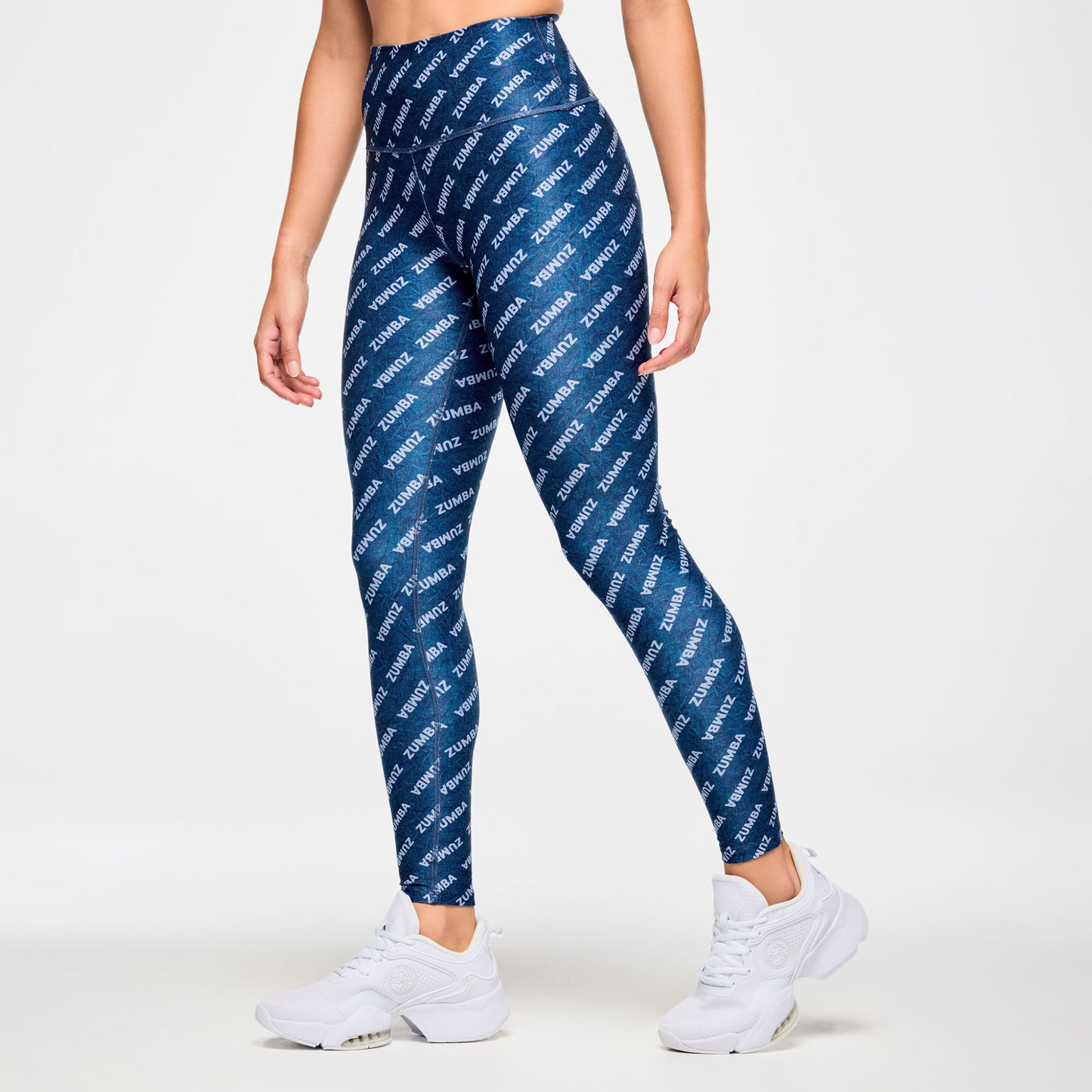 Blue Jean High Waisted Ankle Leggings