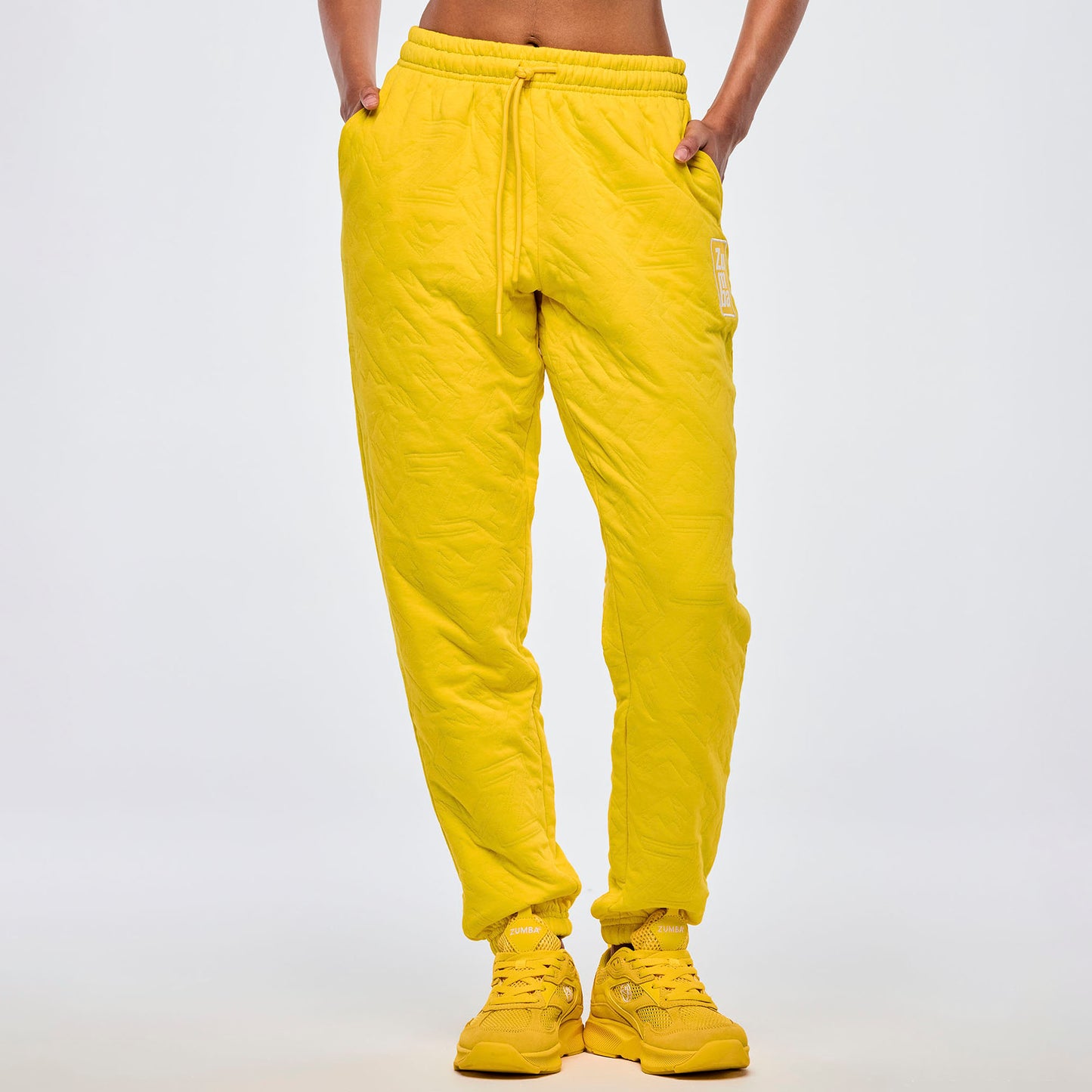 Apres Zumba Quilted Slouch Sweatpants