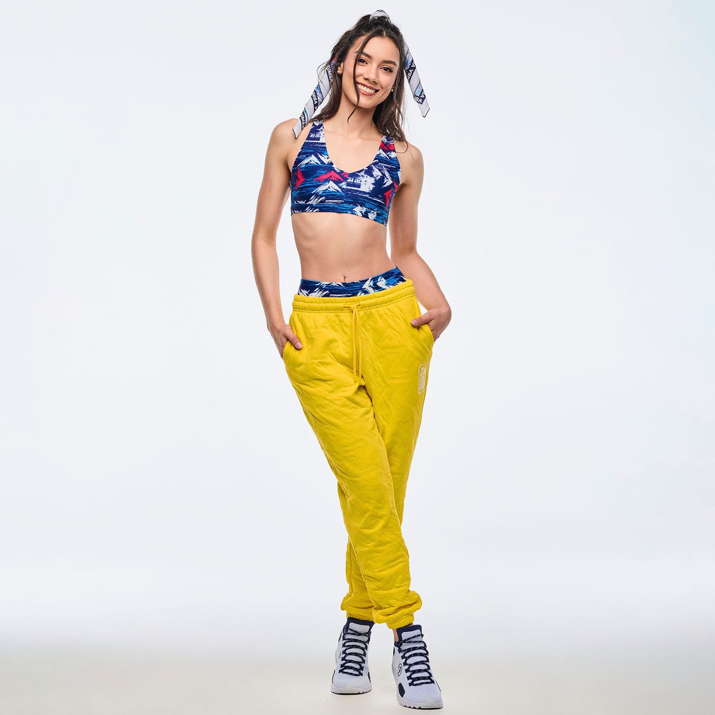 Apres Zumba Quilted Slouch Sweatpants