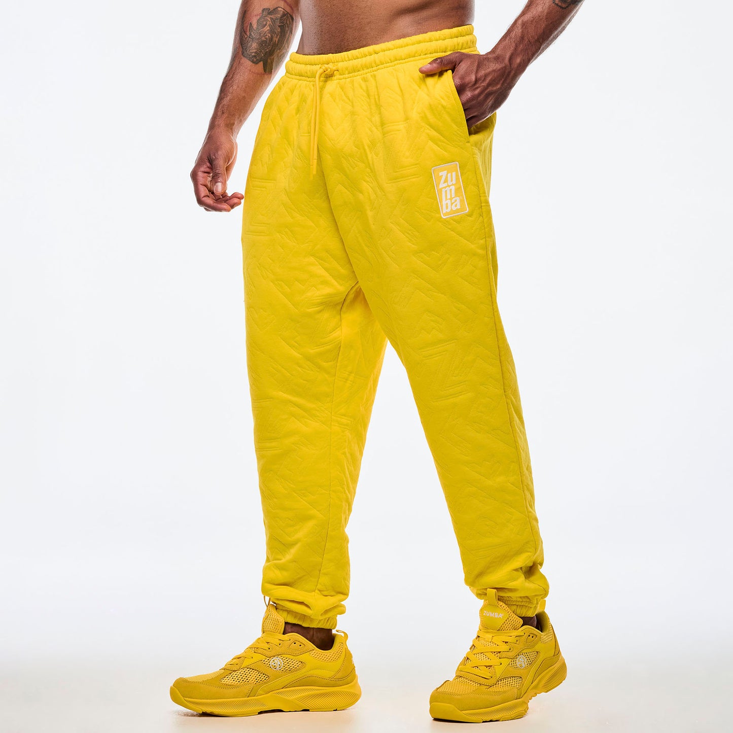 Apres Zumba Quilted Slouch Sweatpants