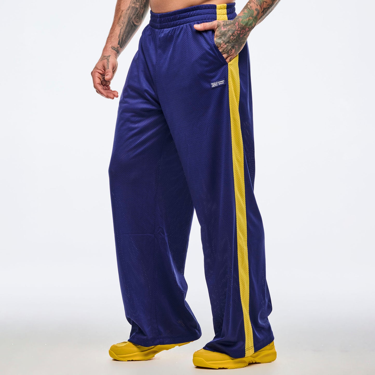 Apres Zumba Mesh Pants With Inner Shortie