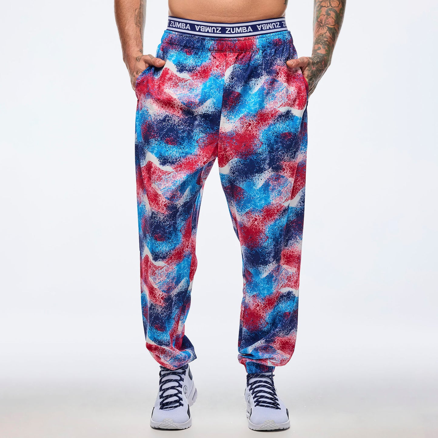 Apres Zumba Double Waisted Slouch Woven Pants