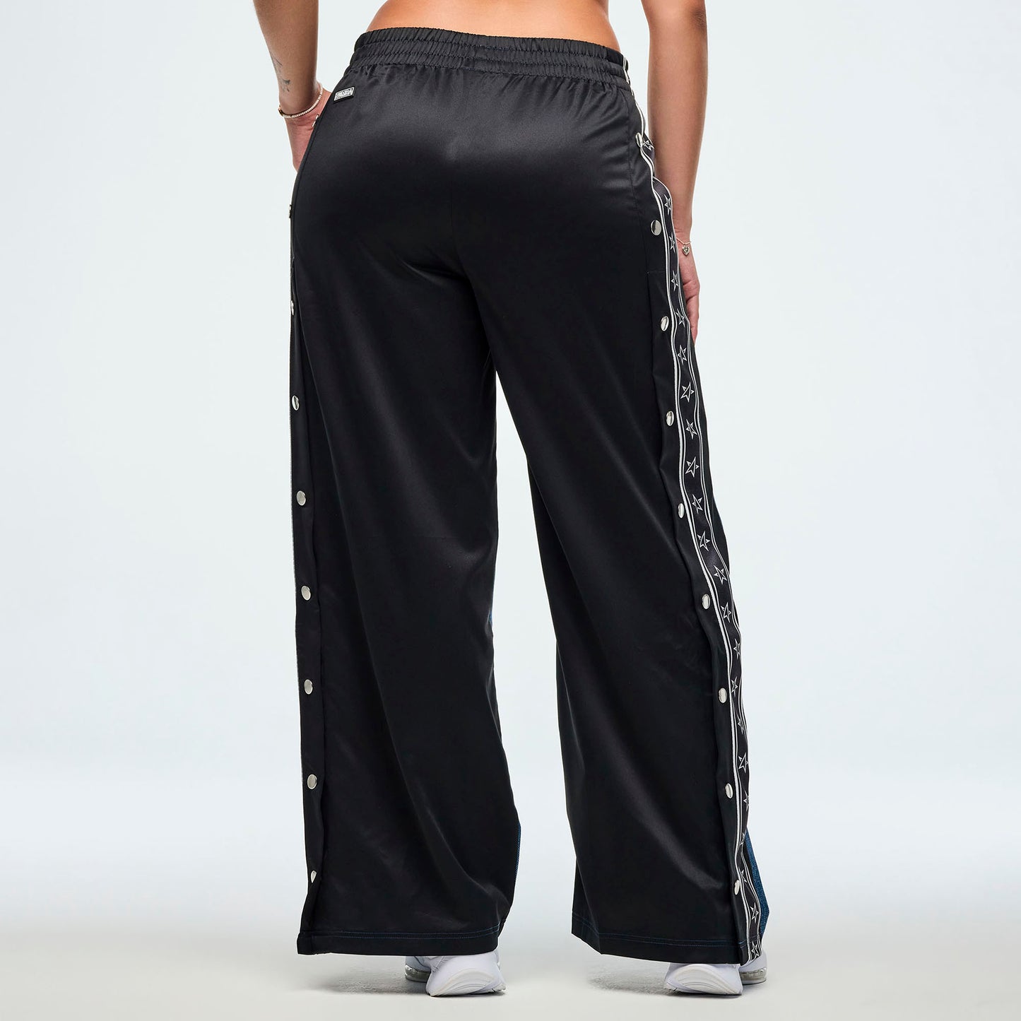 ZW Wide Leg Pants With Side Snap Placket Z1B000694