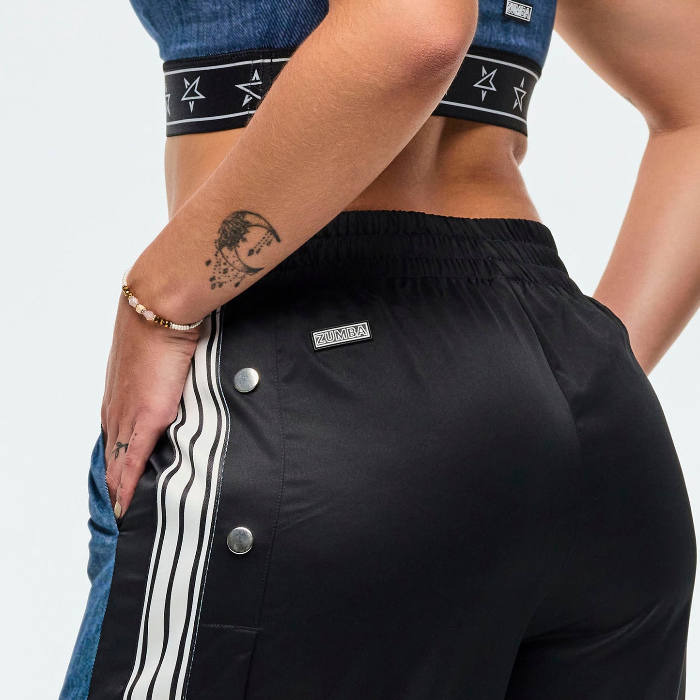 ZW Wide Leg Pants With Side Snap Placket Z1B000694