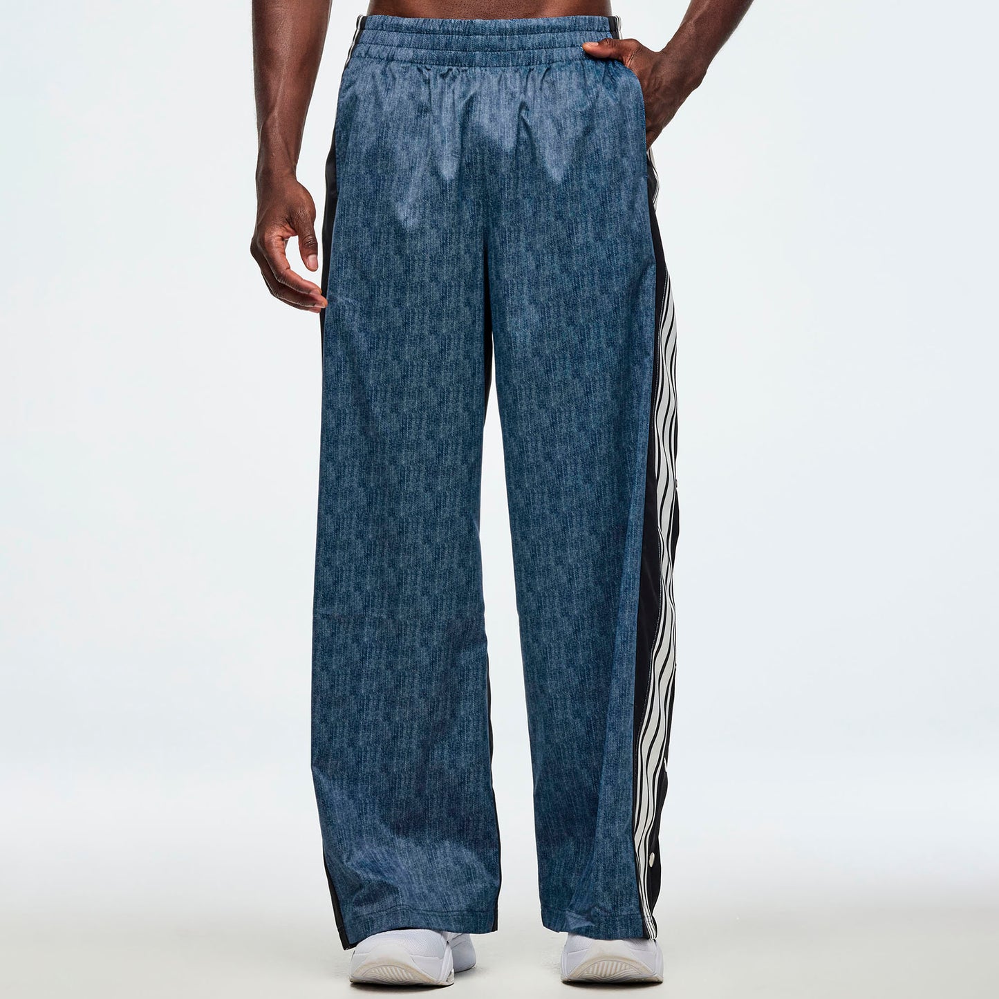 ZW Wide Leg Pants With Side Snap Placket Z1B000694
