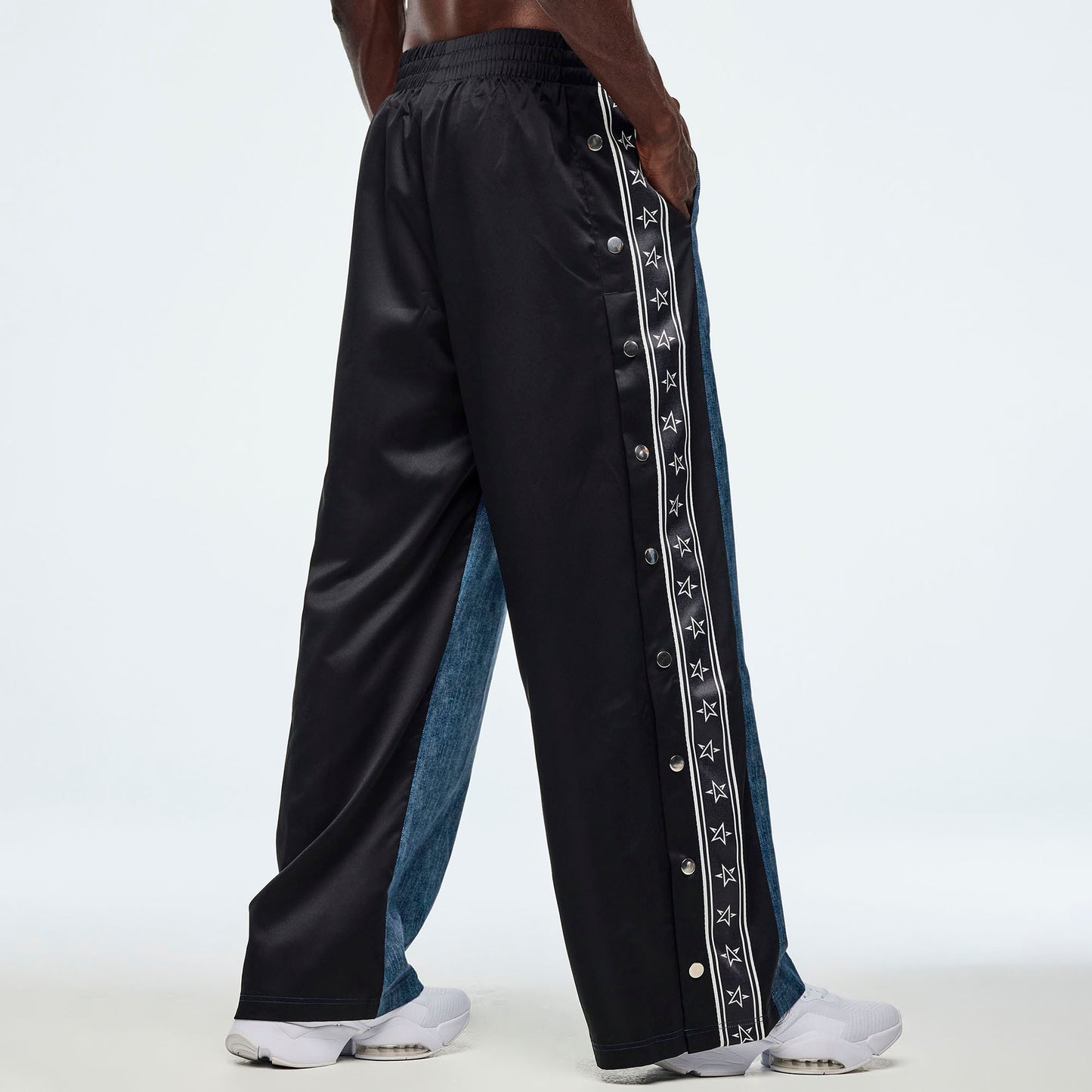 ZW Wide Leg Pants With Side Snap Placket Z1B000694