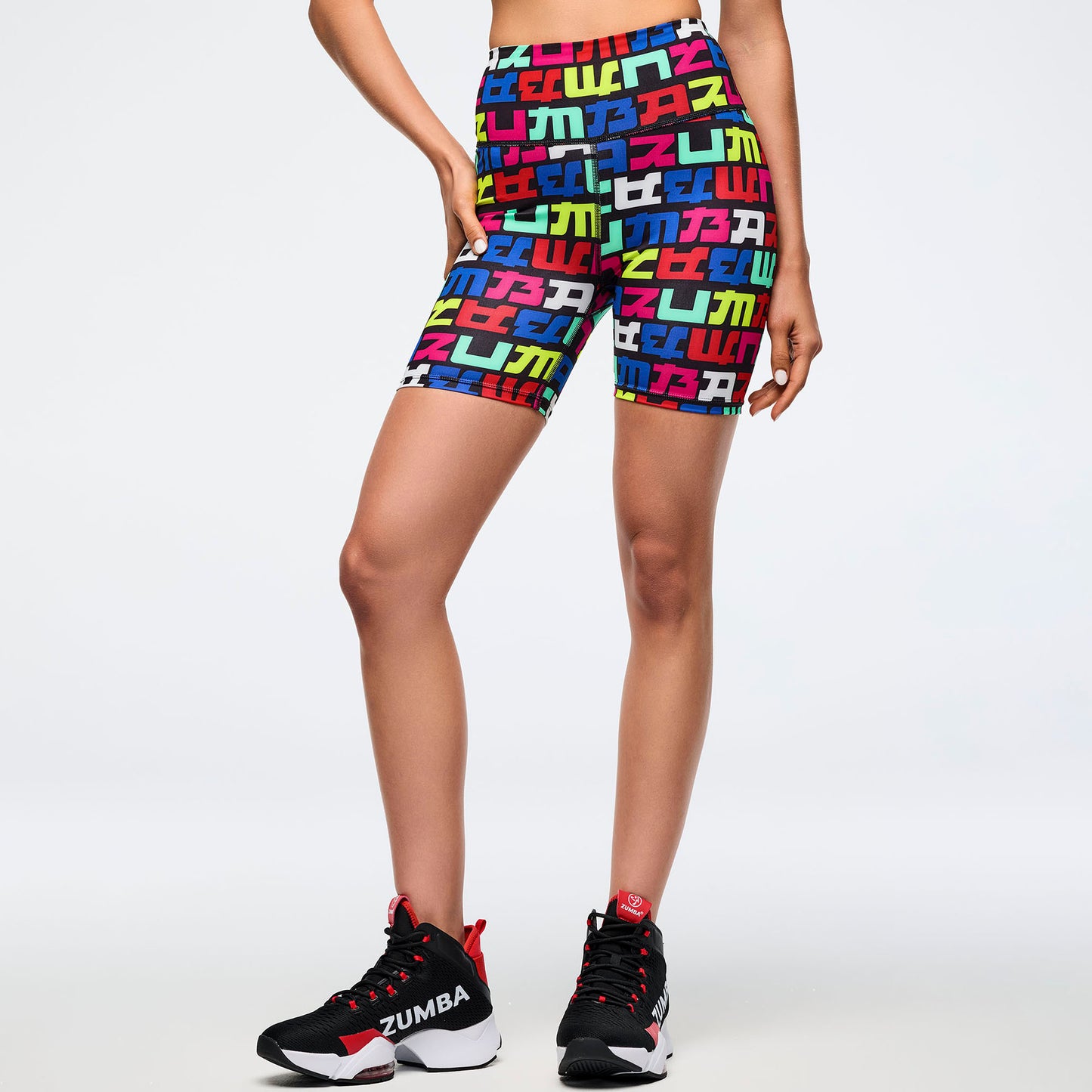 Eastern Flavor High Waisted Biker Shorts Z1B000698